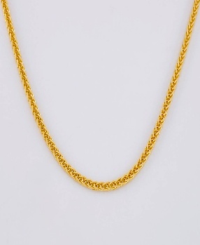 Cadena Franco / Peso : 4,1 Gr Prom / Largo : 50 Cms / Ancho : 1.2 mm - 18K
