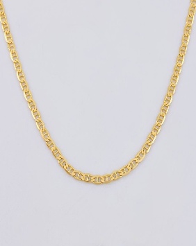 Cadena Escalera / Peso : 4,15 Gr Prom / Largo : 50 Cm / Ancho : 2,1 mm - 18 K