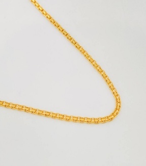 Cadena China / Peso ; 4 Gr Prom / Largo : 60 Cms / Ancho: 1,7mm - 18K