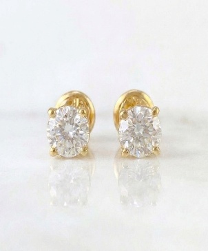 Topo Piedra Peso : 1,4 Gr Prom / 5,3 mm - 18K